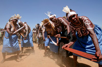 Warlpiri Women dancers at the 75th Anniversary event of the Coniston massacre