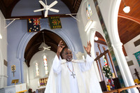 Bishop Mabo, Anglican Church service, Thursday Island, Torres Strait